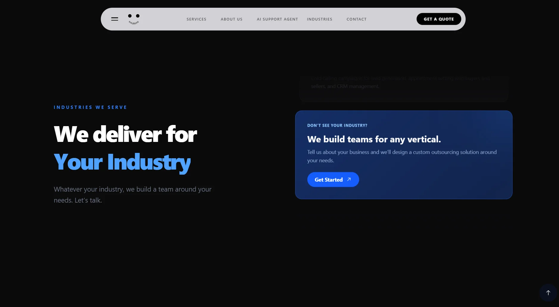 Dat Dat Solutions team for your needs section