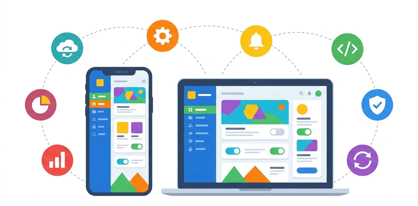 Web Application Development Interface