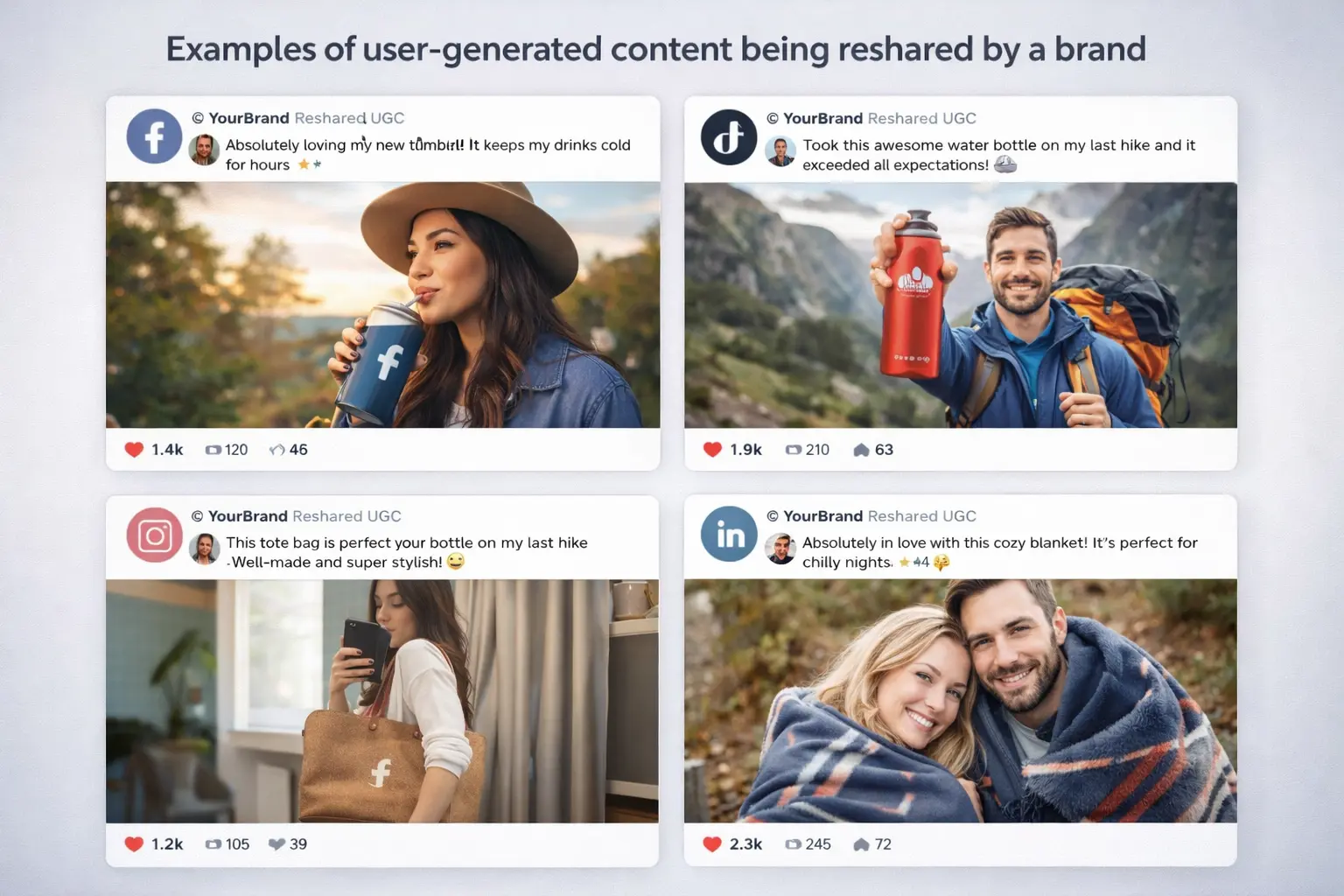 User-generated content examples and community engagement strategies